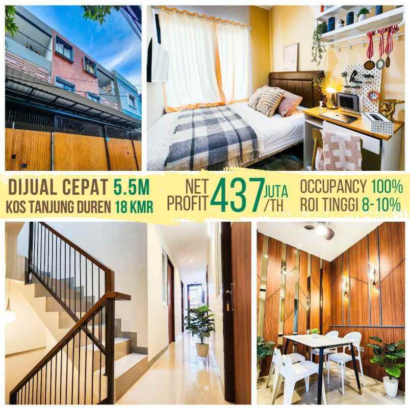 dijual rumah tanjung duren