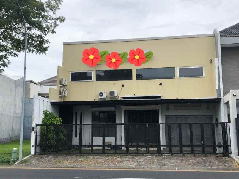 dijual rumah usaha citraland surabaya
