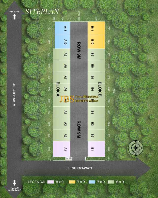 dijual rumah wellington haus jalan