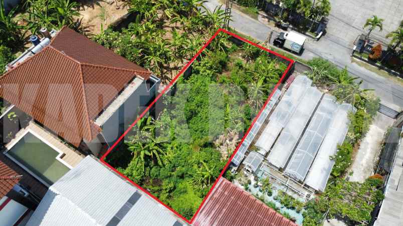 dijual tanah 300 m2 tukad musi renon denpasar