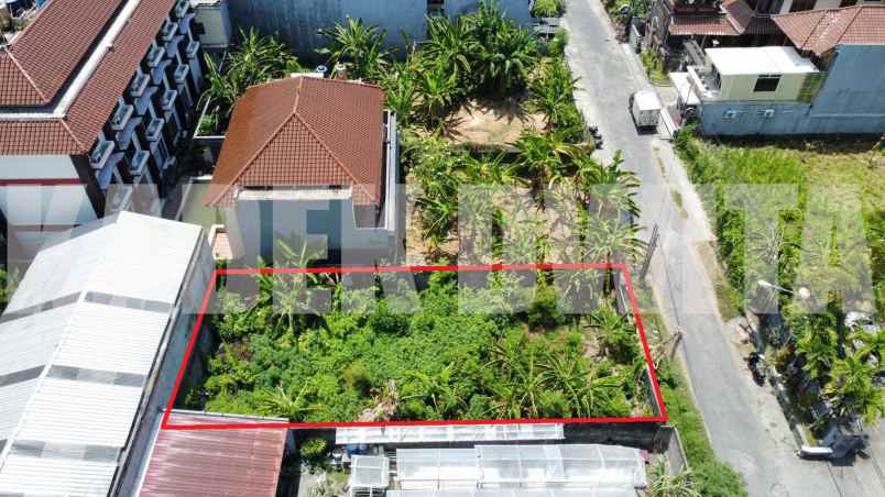 dijual tanah 300 m2 tukad musi renon denpasar