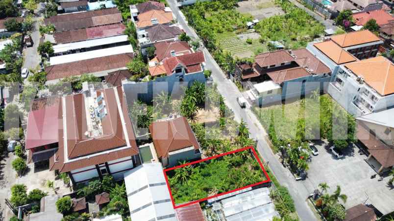 dijual tanah 300 m2 tukad musi renon denpasar
