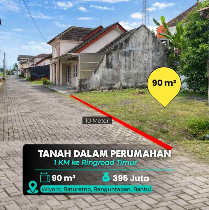 dijual tanah banguntapan