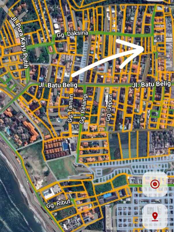 dijual tanah batu beliq