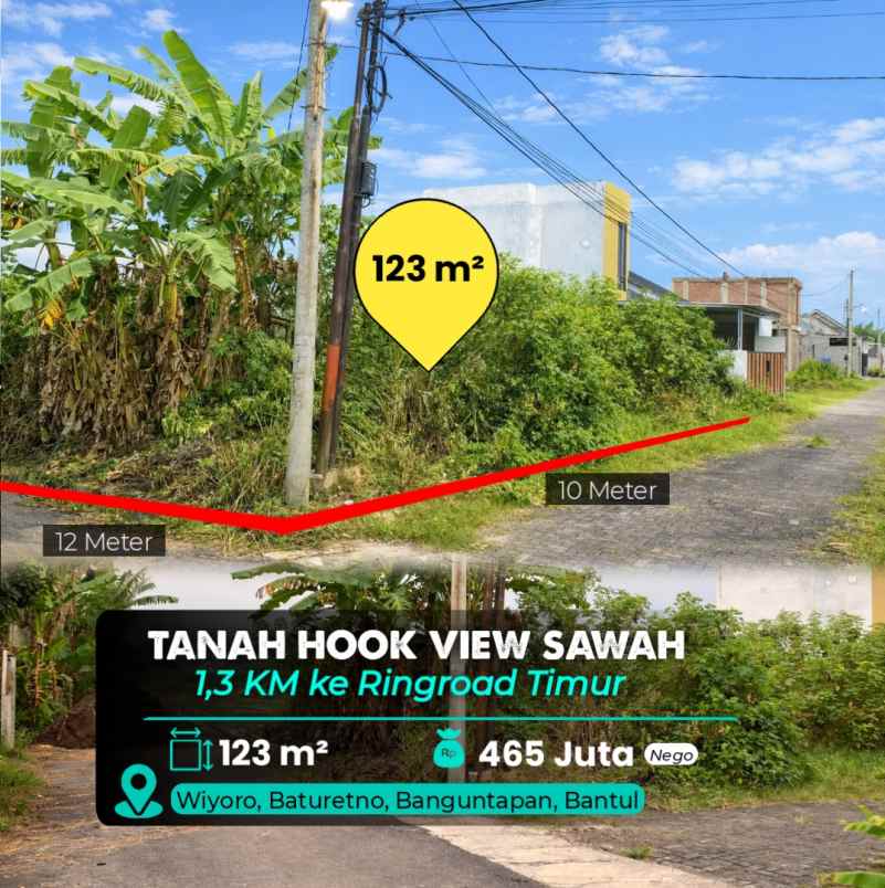 dijual tanah baturetno