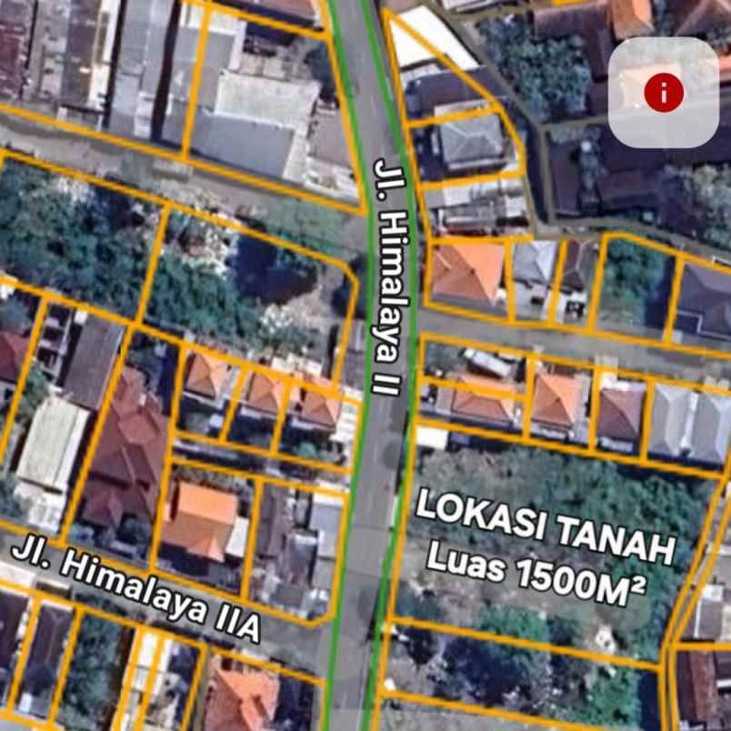 dijual tanah buluh indah