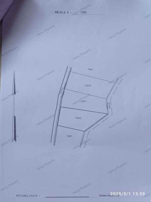 dijual tanah candi gebang