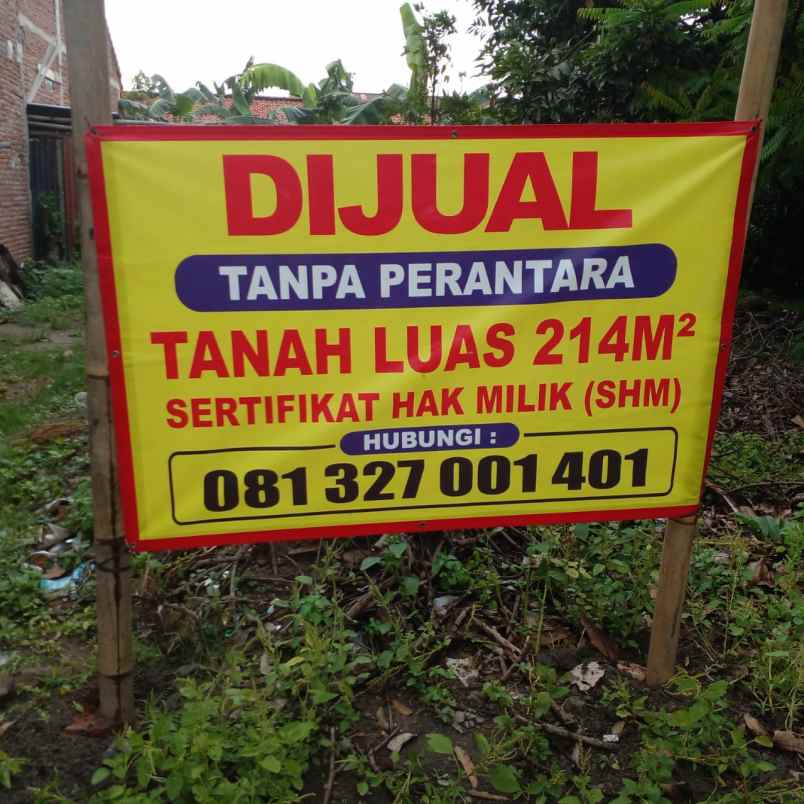 dijual tanah dijual tanah disebelah
