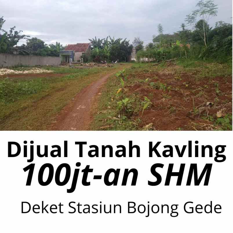dijual tanah jalan patriot tajur halang