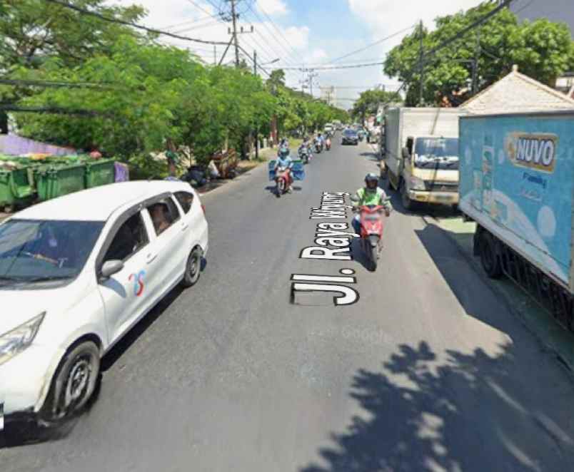 dijual tanah jalan raya wiyung