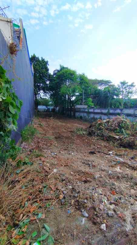 dijual tanah jl hasanrika serpong utara