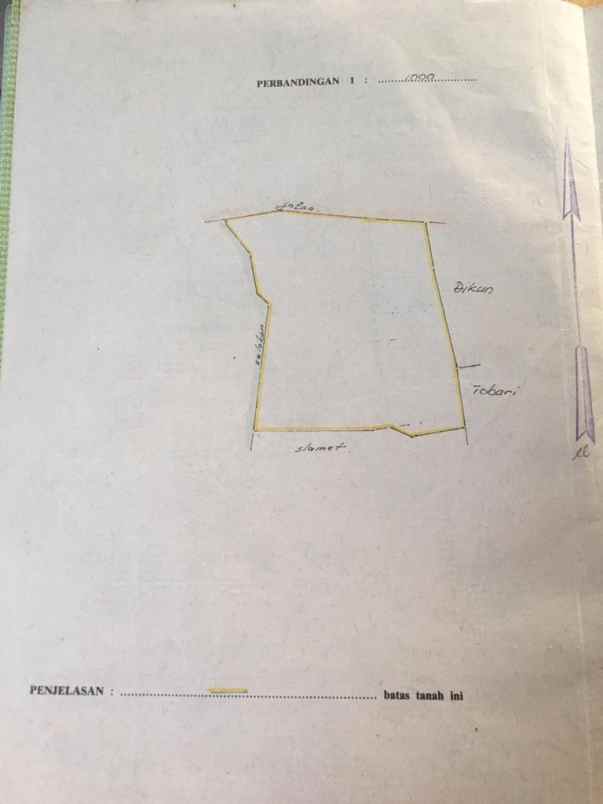 dijual tanah jl kh irsyad