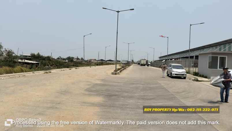 dijual tanah jl marunda makmur