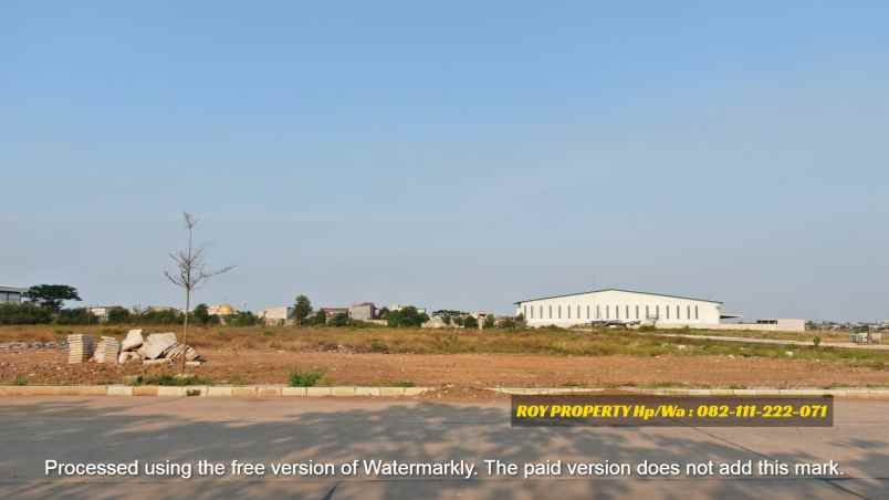 dijual tanah jl marunda makmur