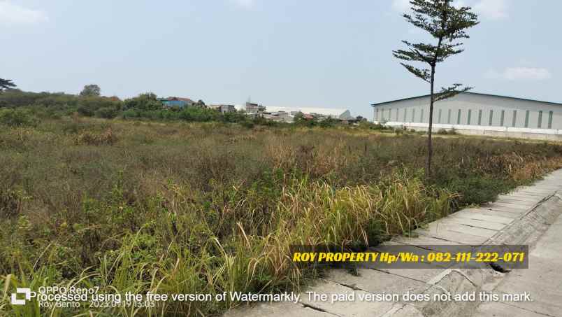 dijual tanah jl marunda makmur