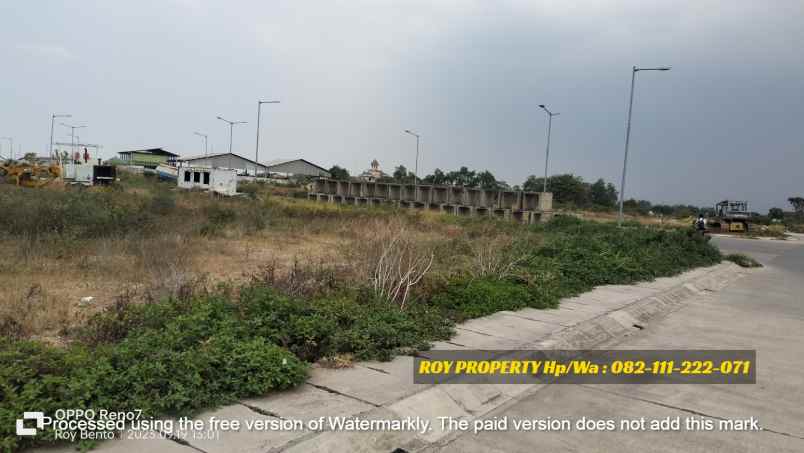 dijual tanah jl marunda makmur