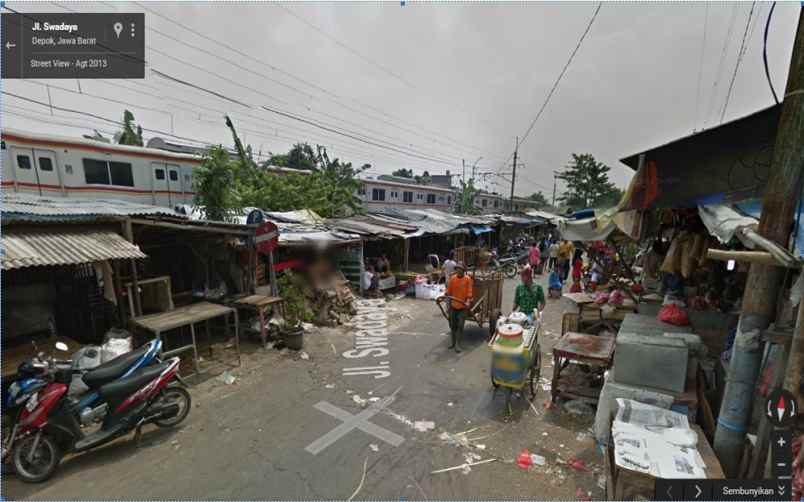 dijual tanah jl pasar kemiri muka depok