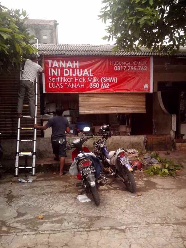 dijual tanah jl pasar kemiri muka depok