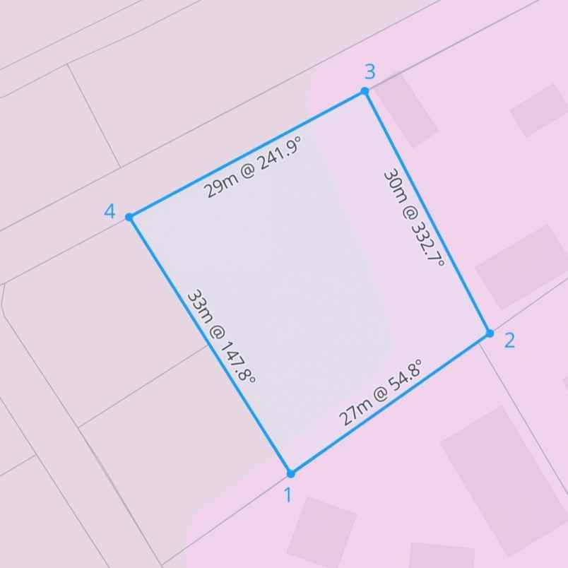 dijual tanah jl subak sari 13 kayu putih