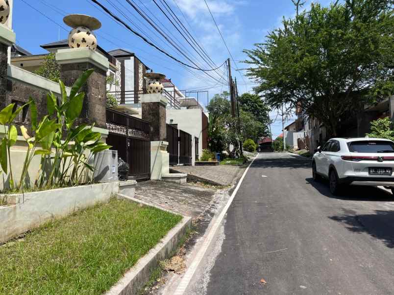dijual tanah lokasi perumahan elite nusa dua bali