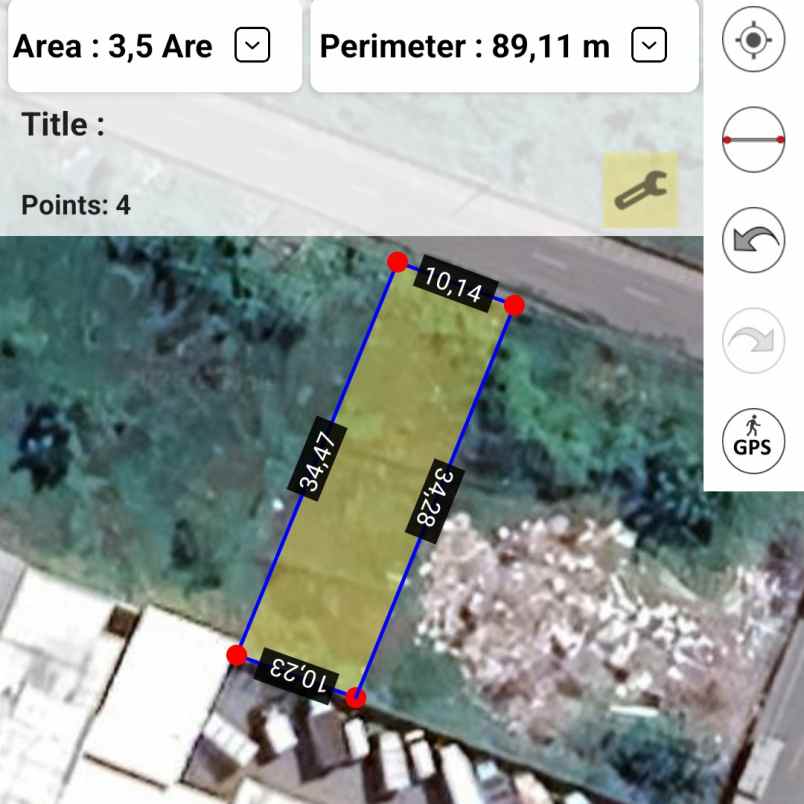 dijual tanah mahendradata selatan