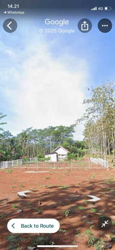 dijual tanah murah kavling shm di sidorejo jatisrono