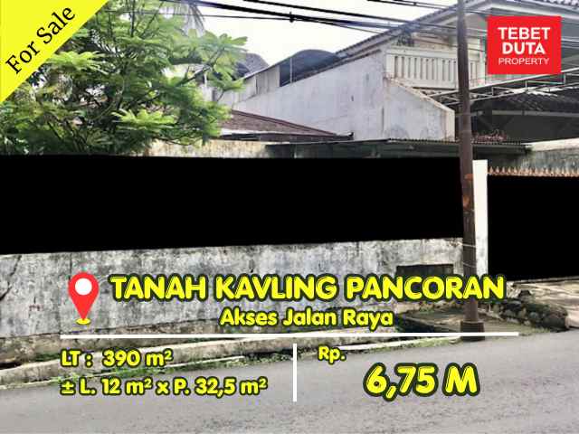 dijual tanah pancoran pengadegan