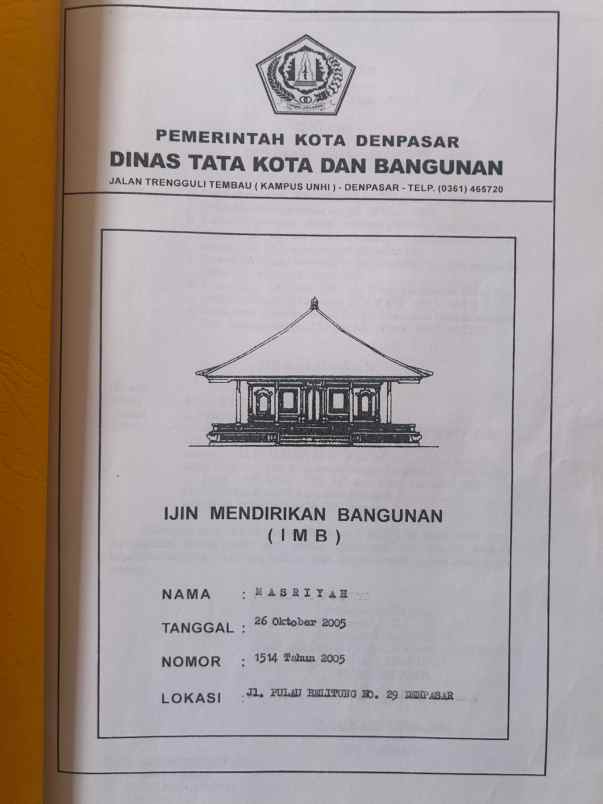 dijual tanah pedungab