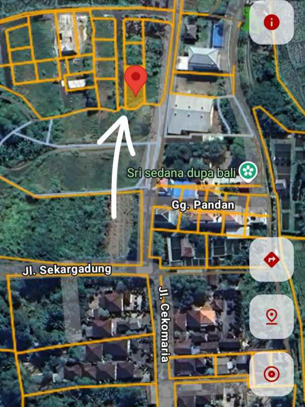 dijual tanah peguyangan kangin