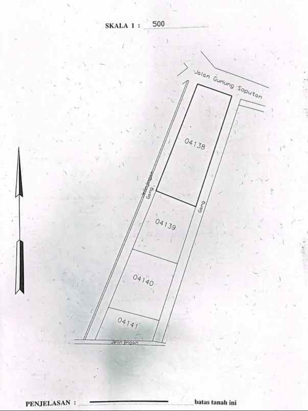 dijual tanah pemecutan klod
