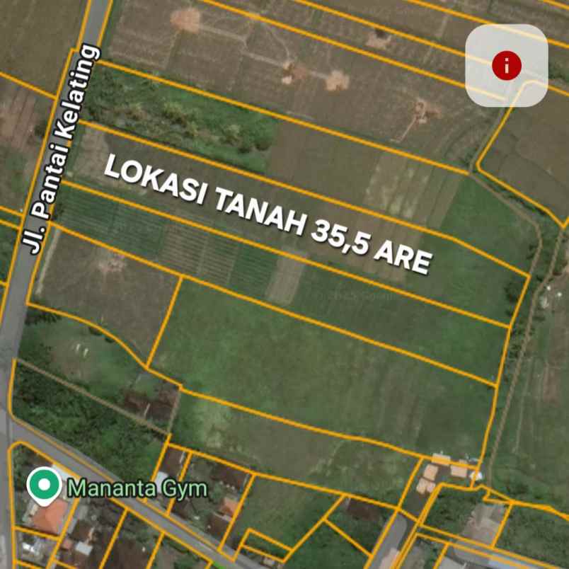 dijual tanah raya kerambitab