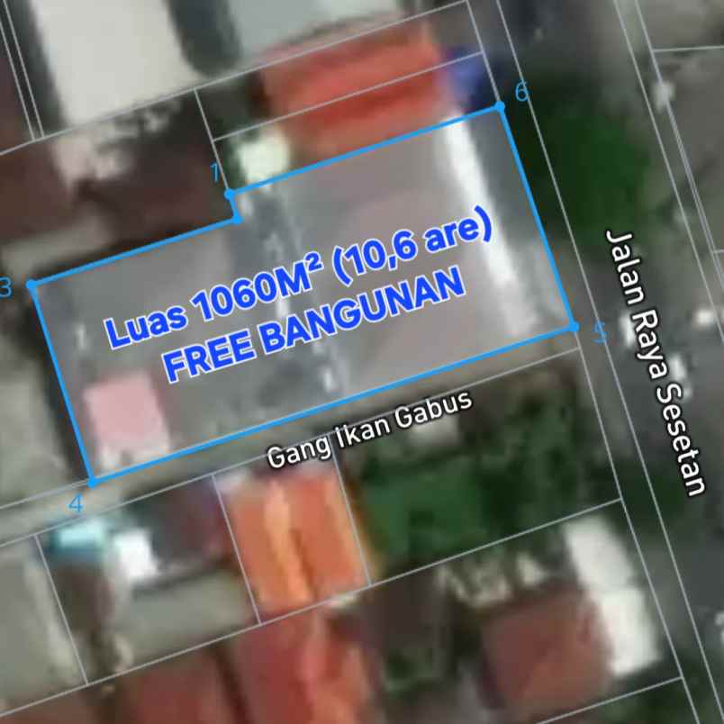 dijual tanah raya sesetan