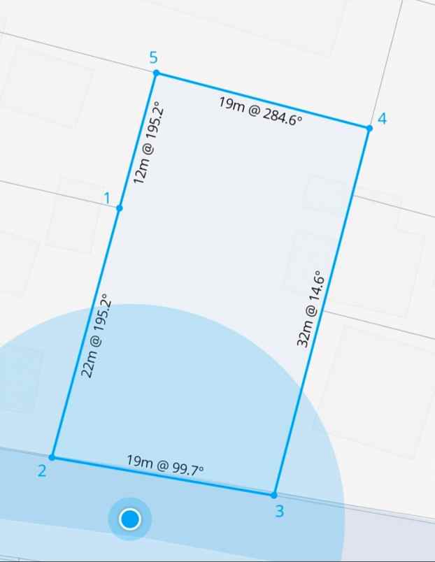 dijual tanah sari dana cargo