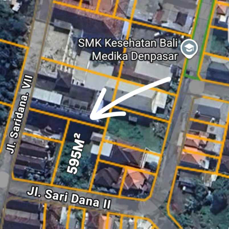 dijual tanah sari dana cargo