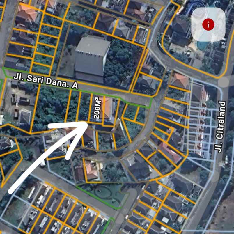 dijual tanah utara citra land cargo