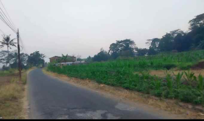 dijual tanah view gunung pinggir jalan di kuningan