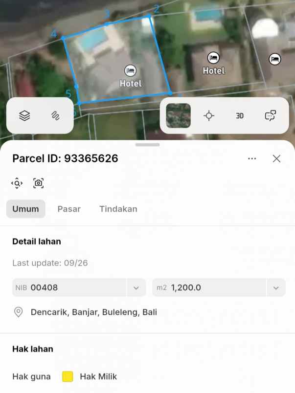 dijual villa jl denpasar singaraja