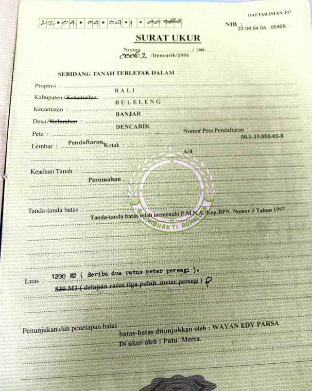 dijual villa jl denpasar singaraja