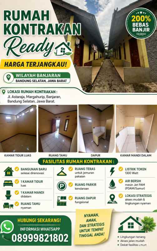 disewakan kost jl astaraja banjaran