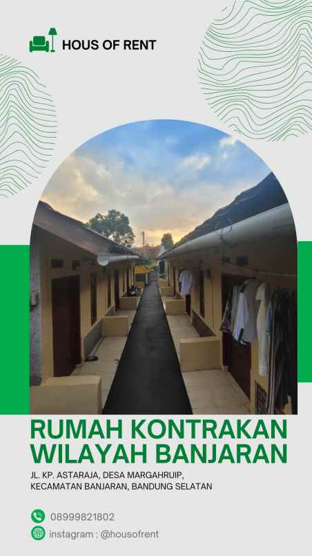 disewakan kost jl astaraja banjaran