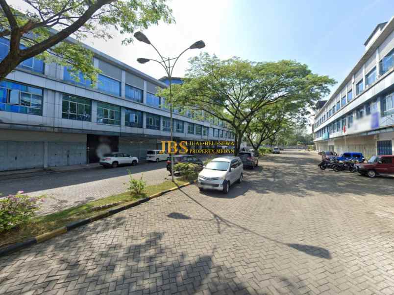 disewakan ruko gudang kantor komplek cbd polonia blok aa