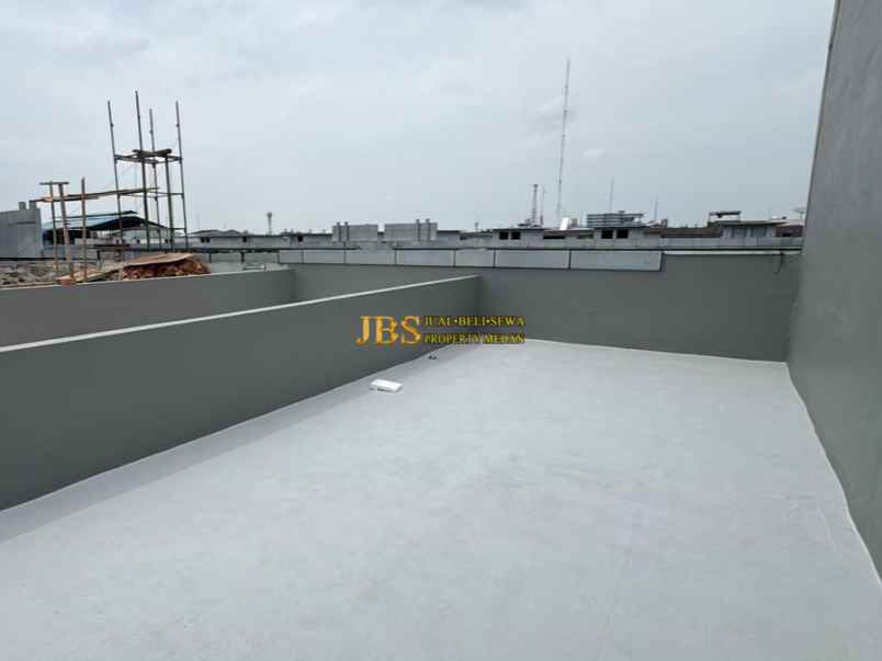 disewakan ruko gudang kantor komplek cbd polonia blok aa