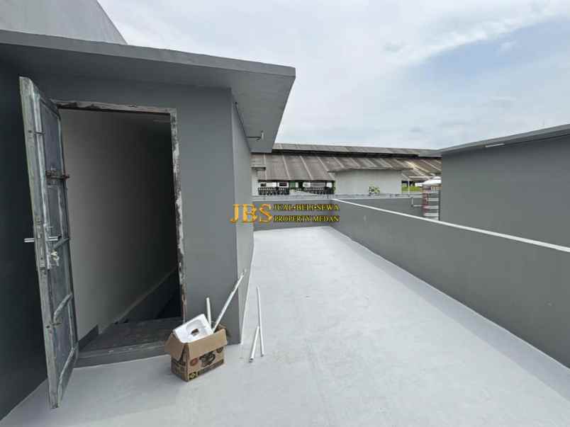 disewakan ruko gudang kantor komplek cbd polonia blok aa