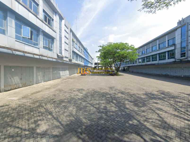 disewakan ruko gudang kantor komplek cbd polonia blok aa