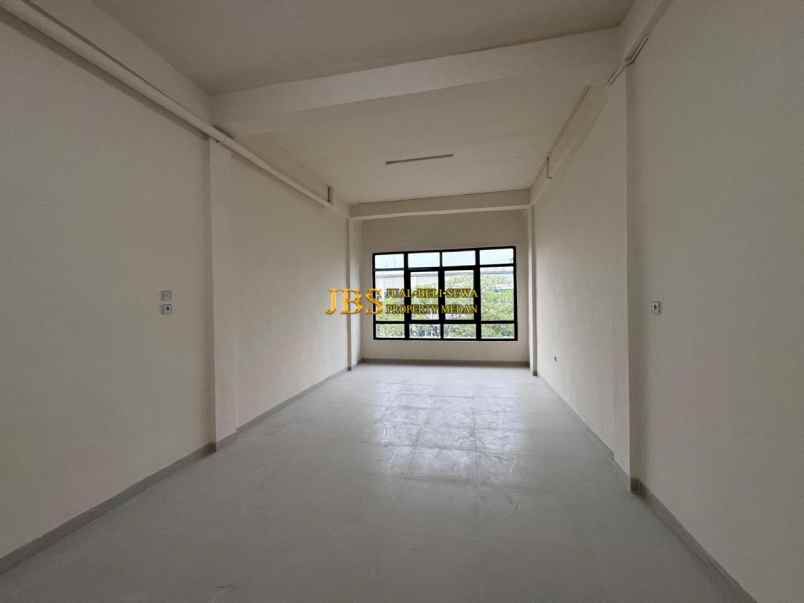 disewakan ruko gudang kantor komplek cbd polonia blok aa