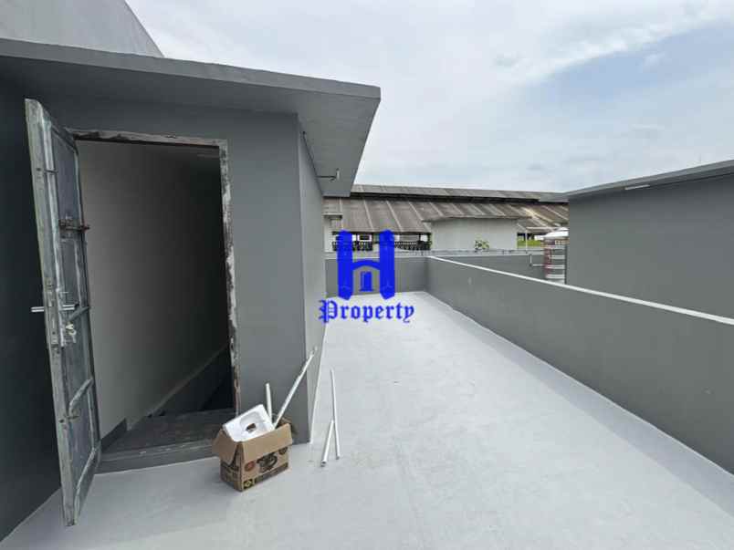 disewakan ruko gudang kantor komplek cbd polonia blok aa