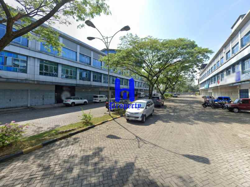 disewakan ruko gudang kantor komplek cbd polonia blok aa