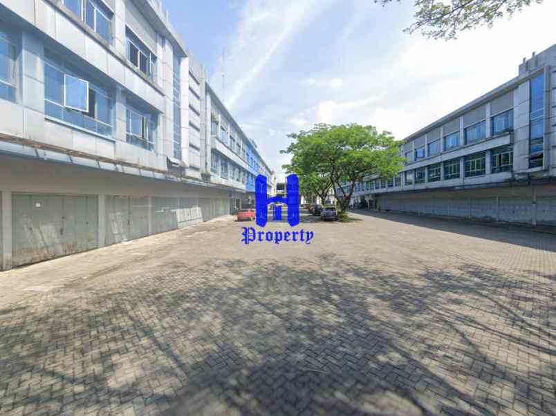 disewakan ruko gudang kantor komplek cbd polonia blok aa