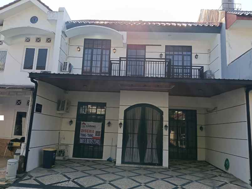 disewakan rumah komp puri intan kelapa