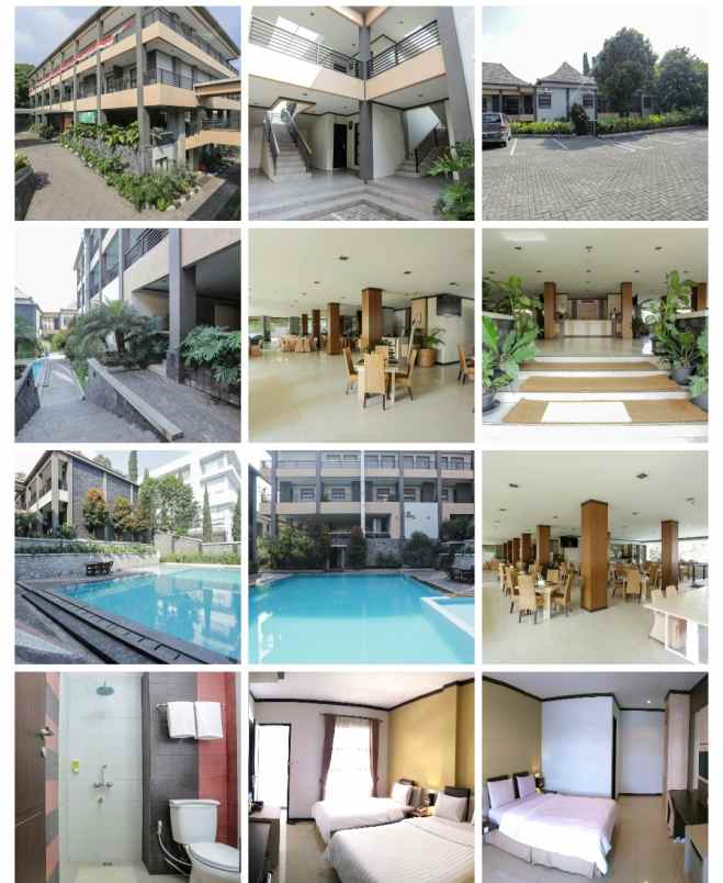 for sale grand hani hotel lembang kab bandung